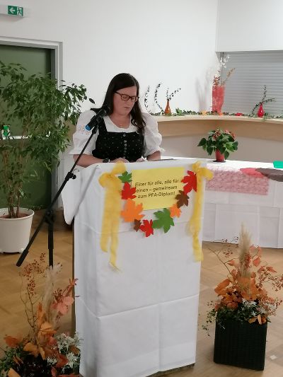 Klassensprecherin Karin Illitsch Pflegefachasistenz