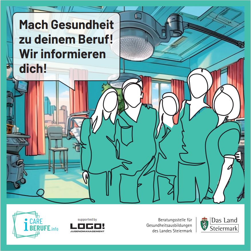 Öffnet neues Fenster: 
 Beratungsstelle für Gesundheitsausbildungen des Landes Steiermark
